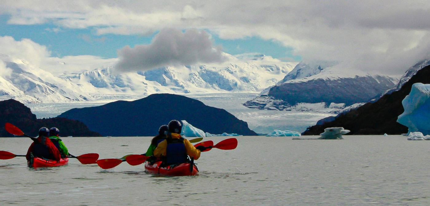 Kayak en Lago Grey - 1